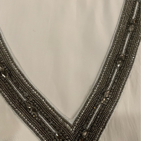 Alice + Olivia Rivera Bell Sleeve Embellished Top - Picture 9 of 13